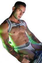 Breedwell Cumdump Bulldog Harness White