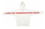 Fall Women's Clothing Fashion High-grade Cotton Hoodie Red