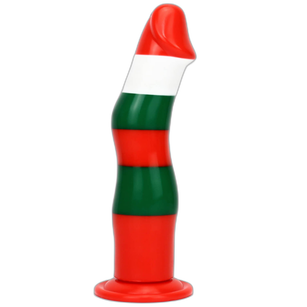 Lian - 8.26 Inch Christmas Silicone Dildo with Suction Cup