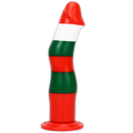 Lian - 8.26 Inch Christmas Silicone Dildo with Suction Cup