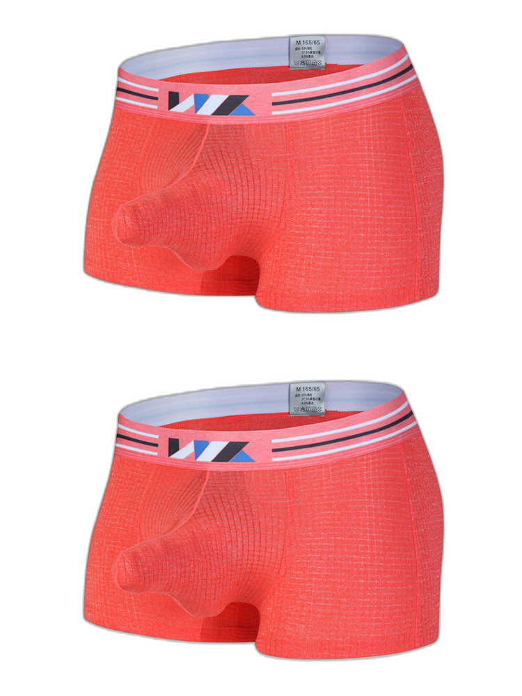 2 Pack Separated Pouch Comfy Mens Boxer Briefs