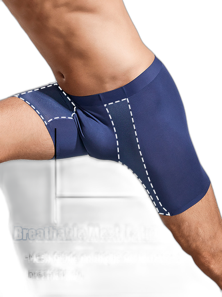 2 Pack Men’s Long Athletic Boxer Briefs