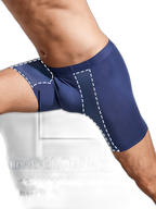 2 Pack Men’s Long Athletic Boxer Briefs