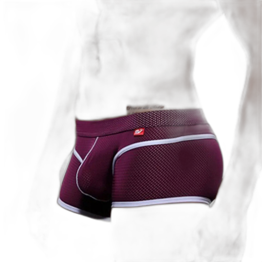 2 Pack Breathable Mesh Lightweight Summer Men's Boxer Briefs