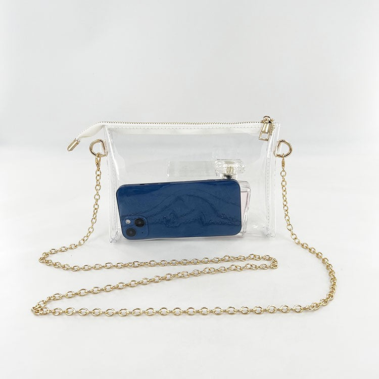 European And American Fashion Jelly Transparent Mobile Phone Bag