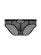 Men's Low Waist Narrow Waist Ice Silk Breathable Convex Pocket Briefs