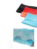 4 Pack Men's Sexy Nylon Low-Rise Comfortable Thong & Strings