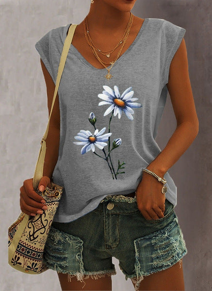 Women's Short-sleeve Wish-style Western-style Tank Top