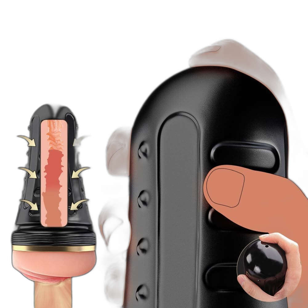 Flashlight-Style Pocket Stroker - Male Masturbator Sleeve