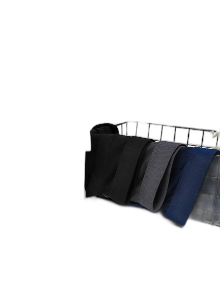 Aoelemen 4 Pack Men's Breathable U Convex Pouch Briefs