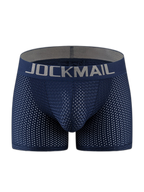 Sponge Cushion Mesh Buttock Boxer Briefs