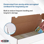 BCW 800ct Trading Card Storage Boxes - 3 Pack | Organizer for Sports Cards, MTG, Pokemon & Card Games