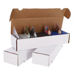 BCW 800ct Trading Card Storage Boxes - 3 Pack | Organizer for Sports Cards, MTG, Pokemon & Card Games