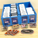 BCW Collectible Card Bin Blue | Holds 3200 Cards | 4 Dividers | MTG, Pokemon & Sports Cards Storage