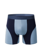 Breathable Sports Boxer Briefs with Open Fly