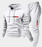 Loose Letter Sweater Coat Long Sleeve Trousers Cover