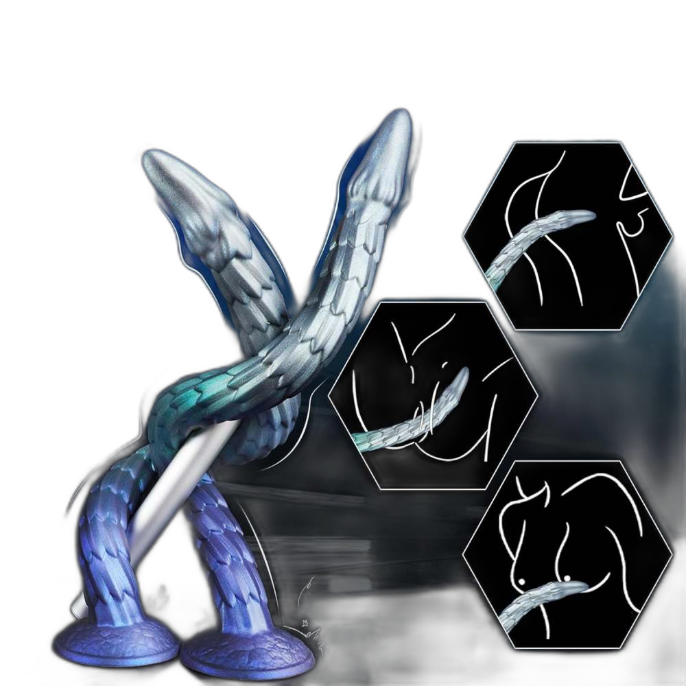 Carson - 20 Inch Long Dragon Dildo - Anal Dildo
