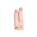 Prowler RED Ultra Cock Double Penetrator Dildo Pink 6 Inch