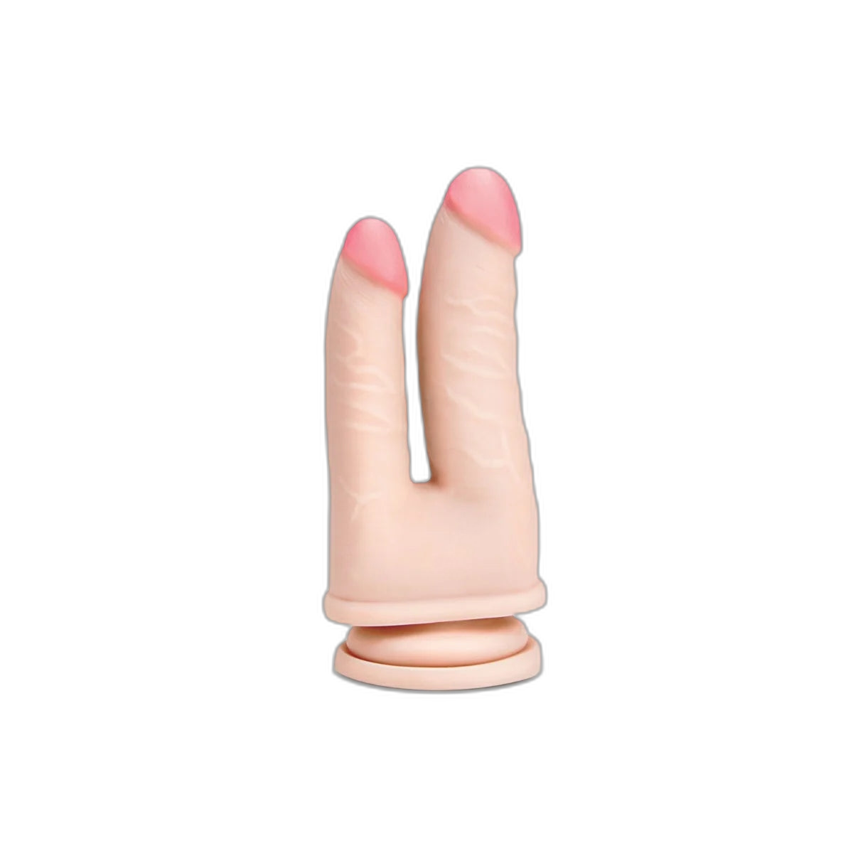 Prowler RED Ultra Cock Double Penetrator Dildo Pink 6 Inch