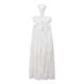Women's Lace Slip Dress Resort-Style Long Skirt