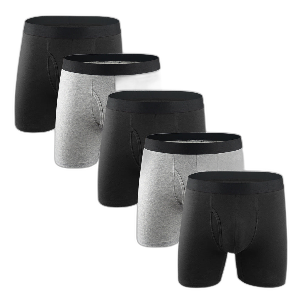 Multi-pack Men's Prevent Thighs Chafing Boxer Briefs