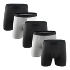 Multi-pack Men's Prevent Thighs Chafing Boxer Briefs