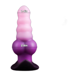 Beger - 6.3 Inch Vibrating Knot Butt Plug - Anal Sex Toy