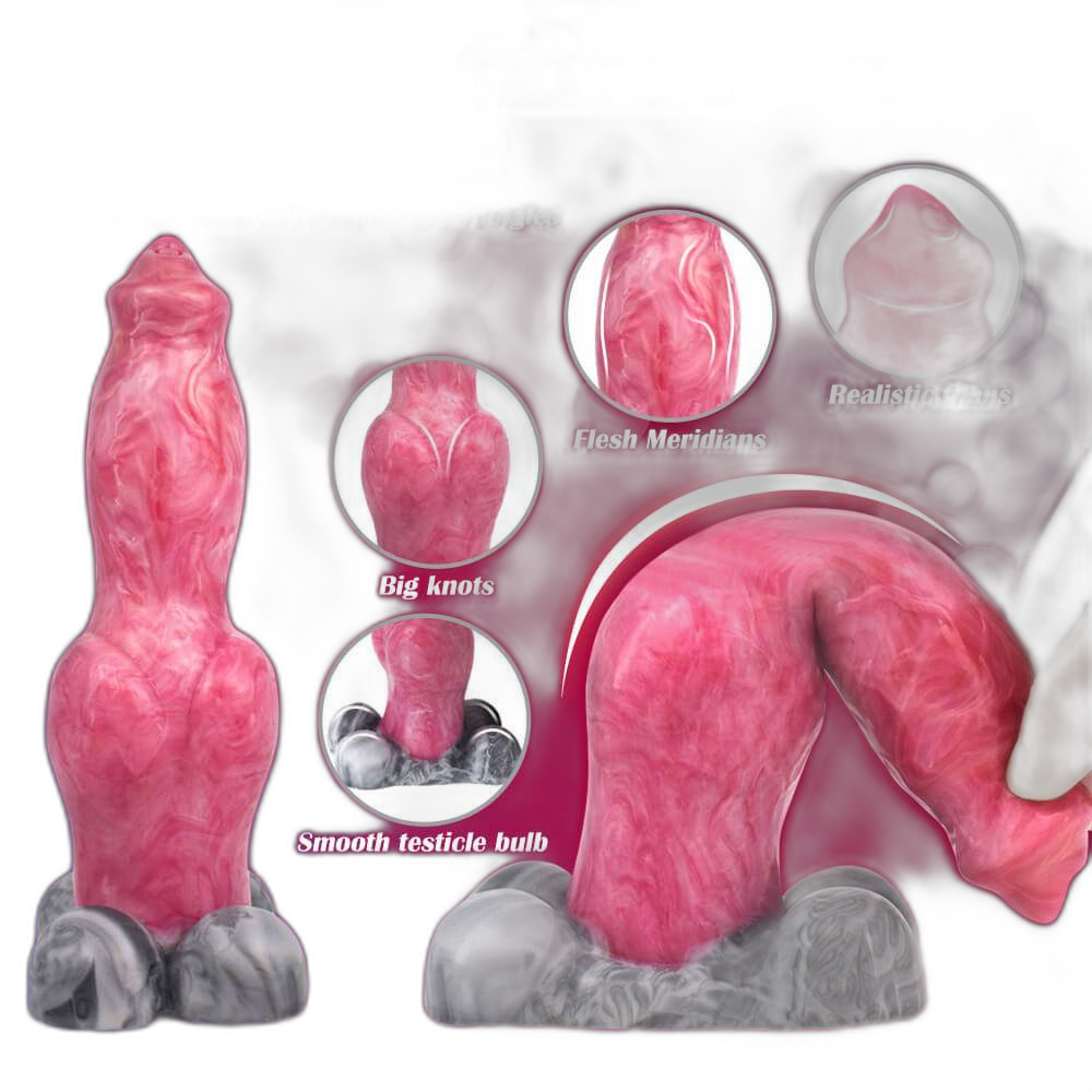 German Shepherd - 9 Inch Kanis Knot Dildo - Fantasy Dildo