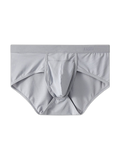 4 Pack Men's Large Pouch Separation Ice Silk Briefs