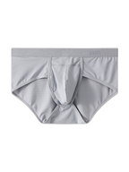 4 Pack Men's Large Pouch Separation Ice Silk Briefs