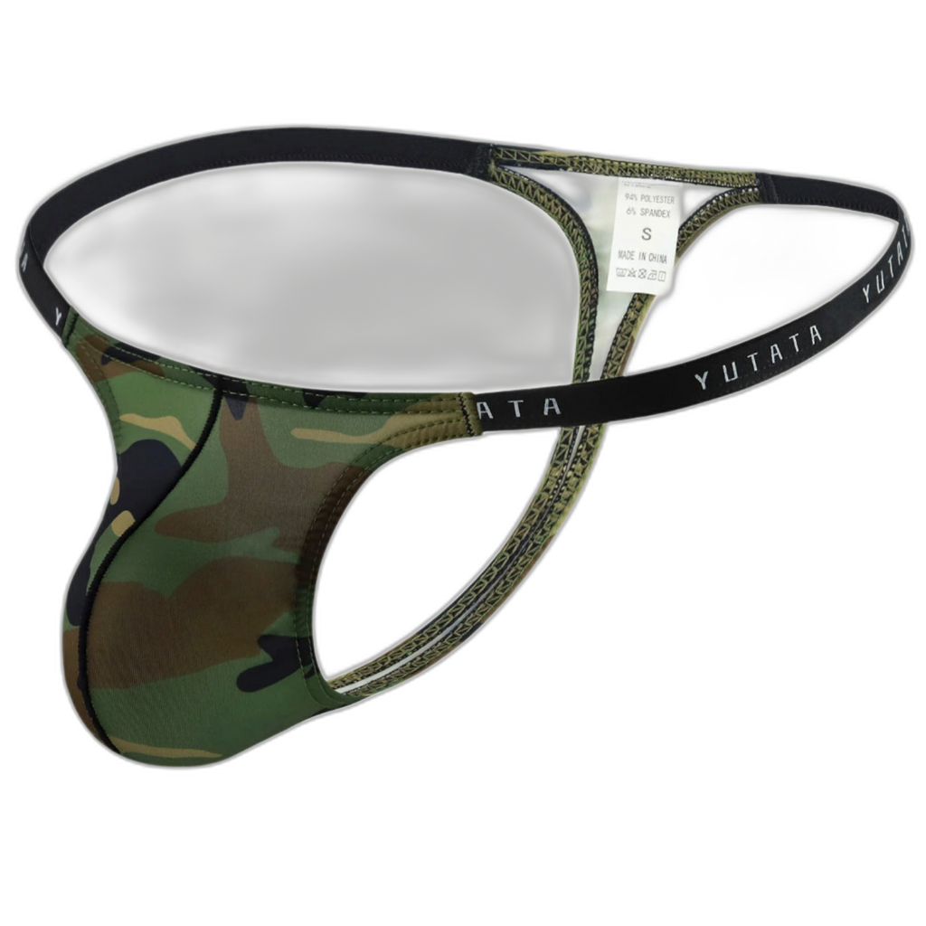 Camo Thin-Band Thong