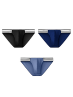3 Pack Men’s Breathable Ice-Touch Athletic Briefs