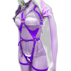 PU Leather Body Harness For Women