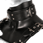 Harness, Cuff, Collar Bundle Black