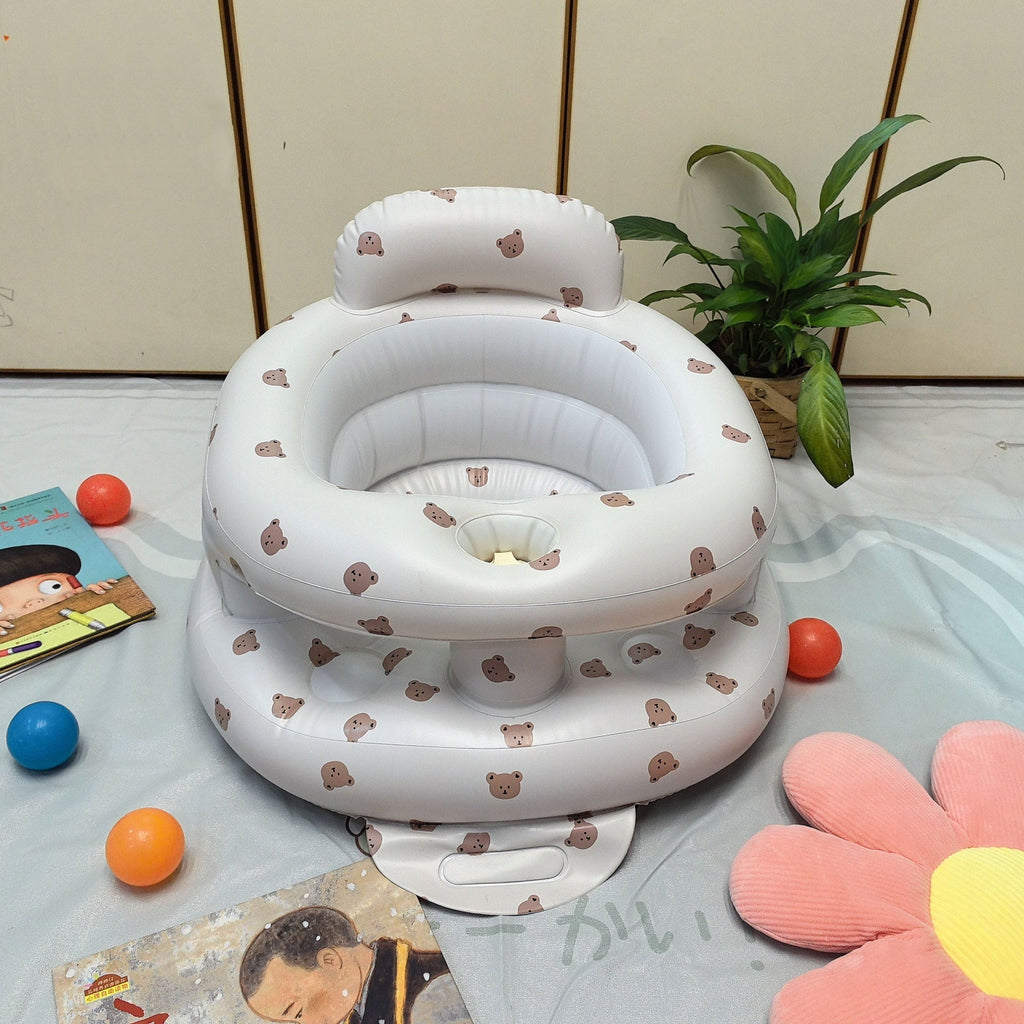 PVC Inflatable Baby Seat | Portable Infant Dining Chair