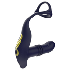 Command Cock and Ball Sling with Thrusting Butt Plug