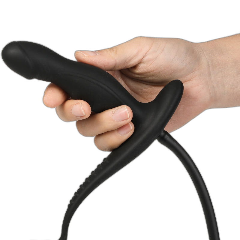 ruff GEAR Inflatable Butt Plug & Cock Ring