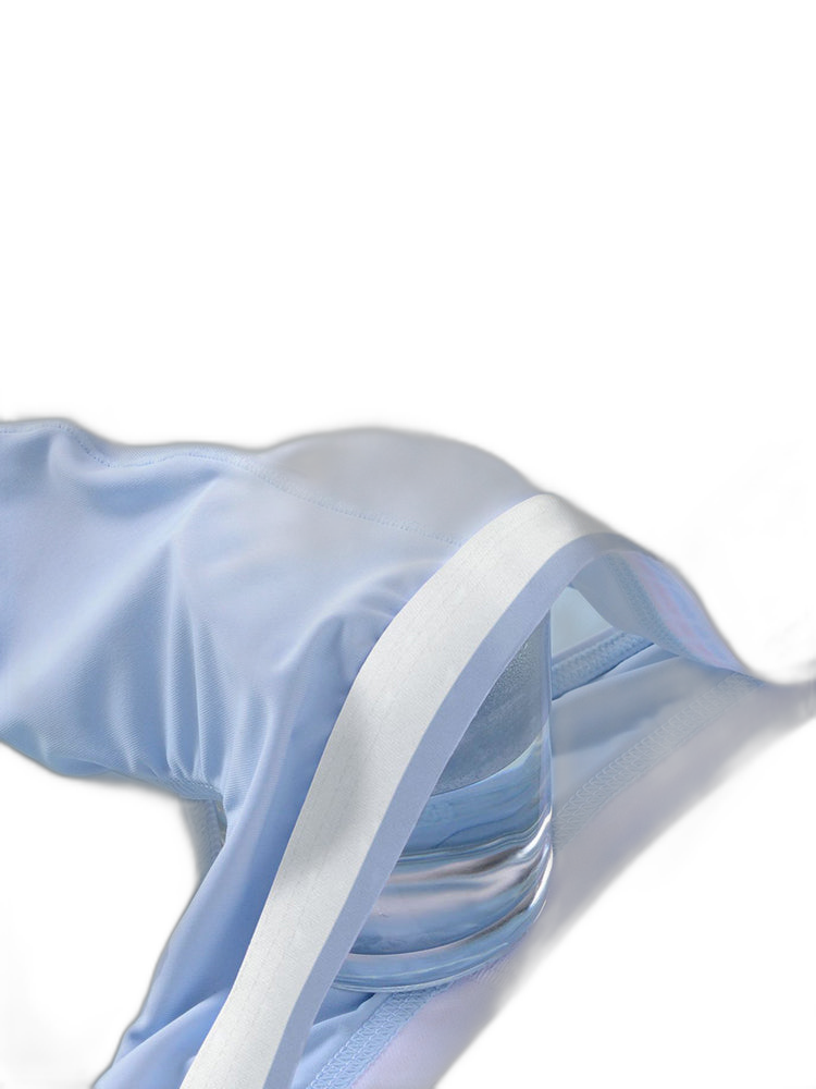 3 Pack Men's Ice Silk Sexy U-Shaped Pouch Kiss Thong