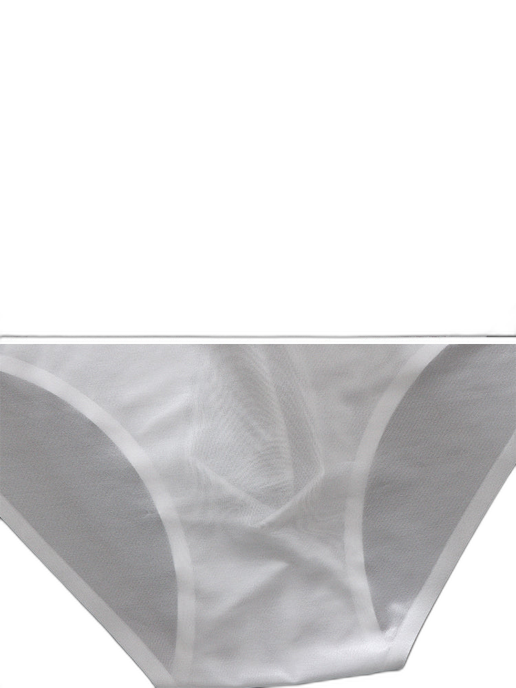 3 Pack Men's Ultra-Thin Seamless Ice Silk Cool-Touch Briefs
