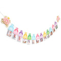 BEADED Princess 12 Month Photo Banner – First Birthday Decorations & Photo Prop