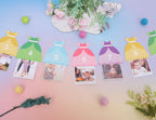 BEADED Princess 12 Month Photo Banner – First Birthday Decorations & Photo Prop