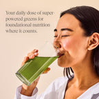Beam Greens Powder - Vegan Organic Greens for Gut Health & Immune Support | 30 Servings