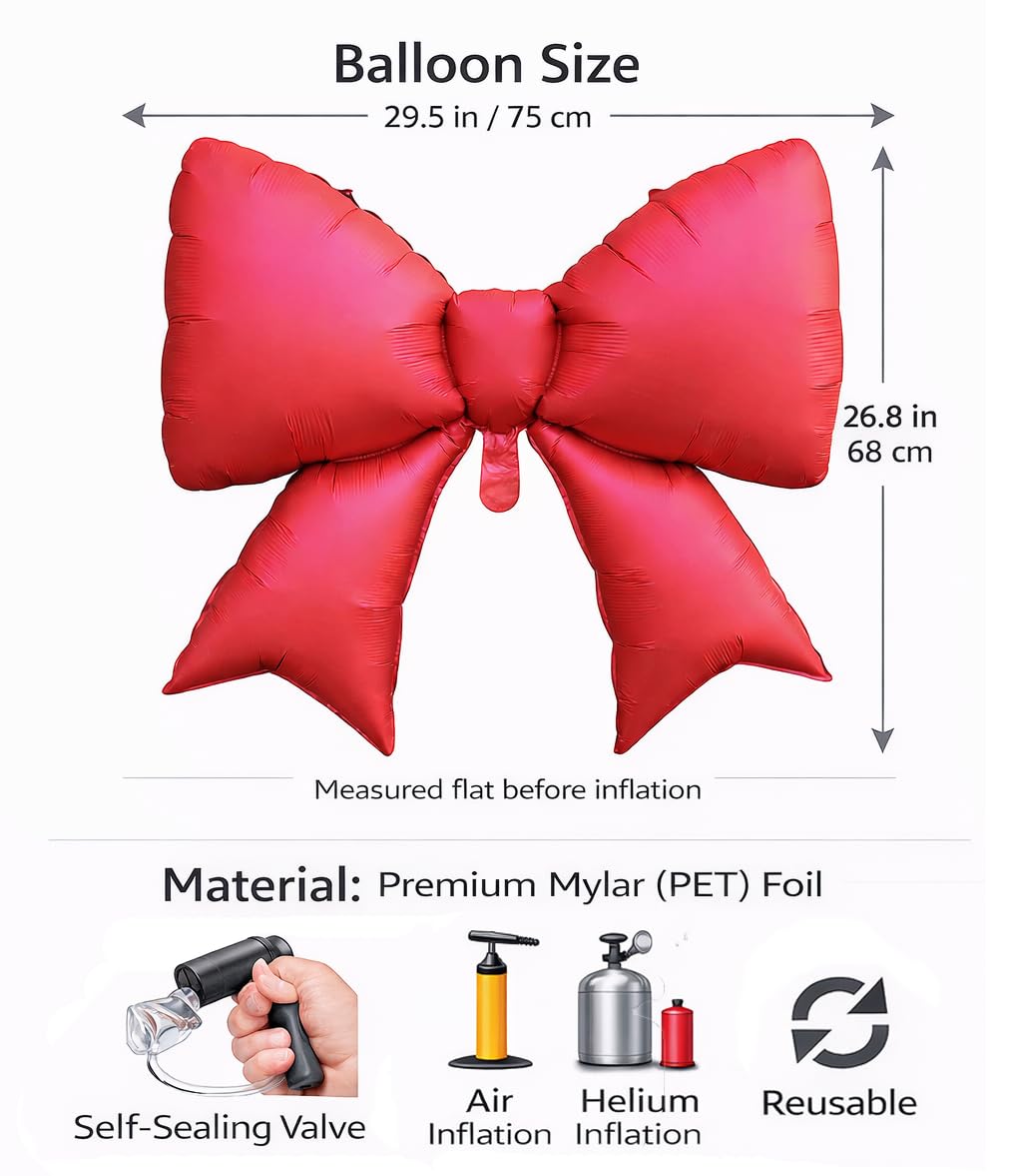 Beaumode Valentine’s Day Balloon Arch Kit — 137 Pcs Red Pink Rose Balloons & Heart Foil Balloons