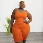 Women's Casual Top And Shorts Set
