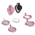 Nub Ultra-Light Chastity Cage with 5 Ring Sizes
