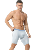 2 Pack Men's Active Flyless Boxer Briefs