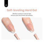 Beetles Builder Gel Set – 6 Colors, 7-in-1 Clear Nude Pink Brown for Nail Extensions (Beginner Friendly, UV/LED)