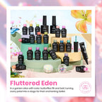 Beetles Gel Nail Polish Set – 28 Pcs Pastel Macaron Colors with Base/Top Coats & Charms