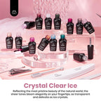 Beetles Jelly Gel Nail Polish Set – 53PCS, 36 Colors, Cat Eye Gel Kit with Glossy & Matte Top Coats