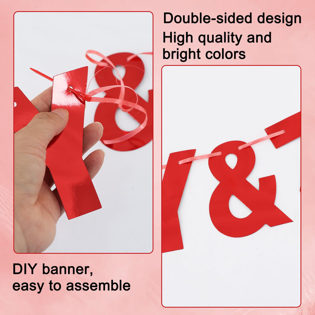 BEISHIDA Double-Sided Glitter Banner Kit – 111 Letters & 3 Ropes